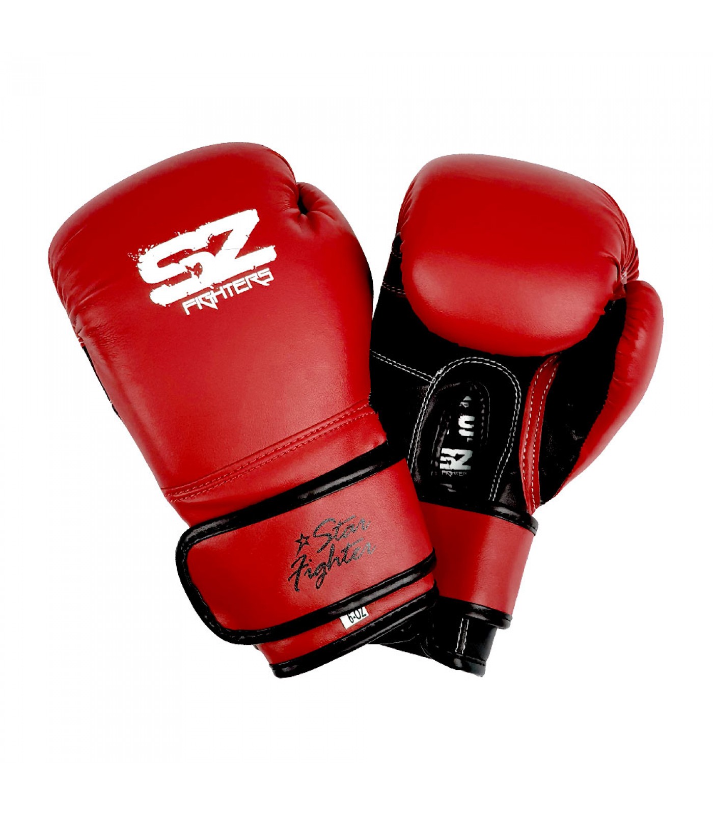 SZ Fighters - Боксови ръкавици за ДЕЦА Изкуствена кожа - Kids - Red​